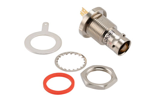 78 Ohm TRB Jack 1553 Connector Crimp/Solder Attachment for TRB PLUG, NON ISOLATED,