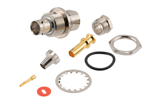 78 Ohm TRB Jack 1553 Connector Crimp/Solder Attachment for 30-02001,