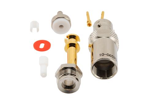78 Ohm TRB Jack 1553 Connector Crimp/Solder Attachment for M17/176-00002,