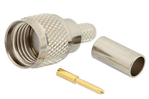 USA-CA LMR195 MINI UHF MALE to N MALE Coaxial RF Pigtail Cable 