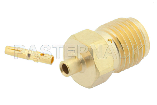SMA Female Connector Solder Attachment for PE-047SR, PE-SR047AL, PE-SR047FL