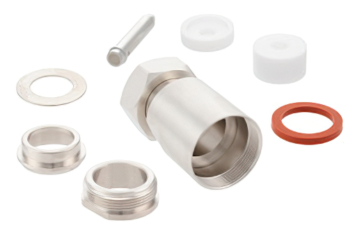 7/16 DIN Male Connector Clamp/Solder Attachment for RG17, RG218, RG219