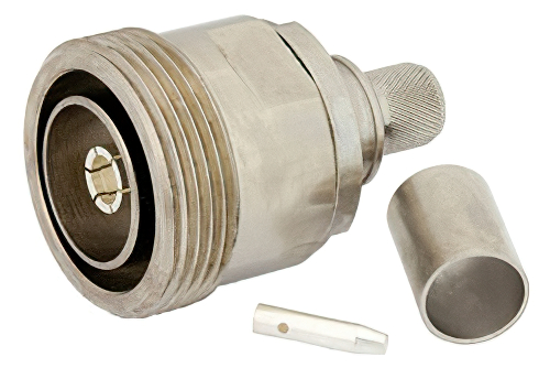 7/16 DIN Female Connector Crimp/Solder Attachment for RG213, RG8