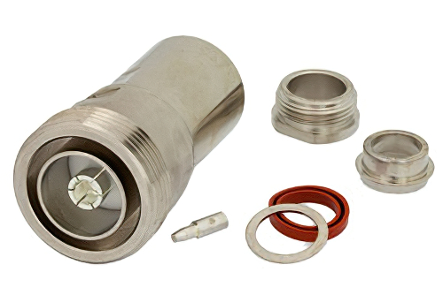 7/16 DIN Female Connector Clamp/Solder Attachment For RG14, RG217