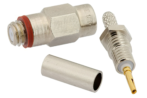 10-32 Female Connector Crimp/Solder Attachment for RG174, RG316, RG188, PE-B100, PE-C100, 0.100 inch, LMR-100