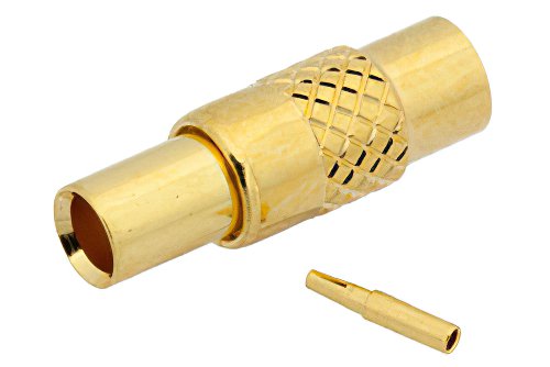 MMCX Jack Connector Solder Attachment for PE-SR405AL, PE-SR405FL, PE-SR405FLJ, PE-SR405TN, RG405