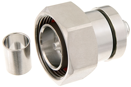 7/16 DIN Male Connector Crimp/Non-Solder Contact Attachment for PE-C400, PE-B400, PE-B405, LMR-400, LMR-400-DB, LMR-400-UF, 0.400 inch