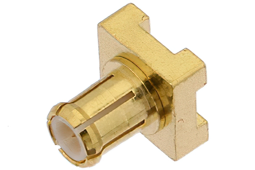 MCX Plug Connector Solder Attachment Surface Mount PCB