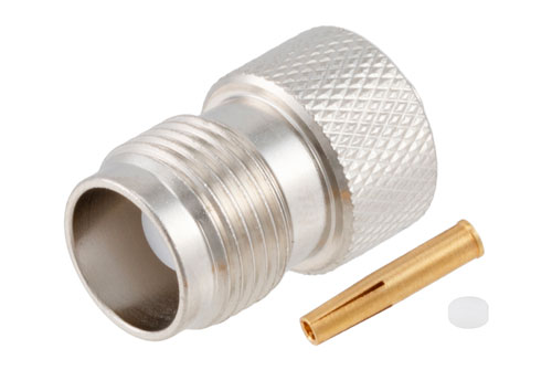 TNC Female Connector Solder Attachment for PE-SR405AL, PE-SR405FL, PE-SR405FLJ, PE-SR405TN, RG405