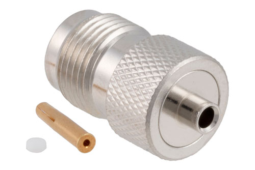 TNC Female Connector Solder Attachment for PE-SR405AL, PE-SR405FL, PE-SR405FLJ, PE-SR405TN, RG405