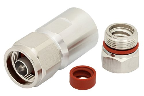 N Male Low PIM Connector Clamp/Non-Solder Contact Attachment For 1/2" Superflexible, PE-1/2SFHC