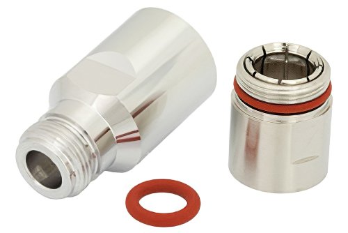 N Female Low PIM Connector Clamp/Non-Solder Contact Attachment for PE-1/2FAC, 1/2 inch Flexible, 1/2 inch Annular, IP67 Rated