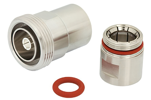 7/16 DIN Female Low PIM Connector Clamp/Non-Solder Contact Attachment For 1/2" Flexible, PE-1/2FAC