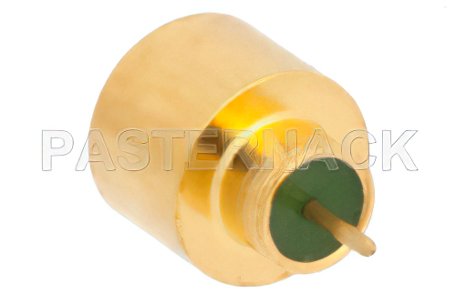 SMP Male Full Detent Hermetically Sealed Connector Solder Attachment Pin Terminal, Full Shroud Full Body, Up To 8 GHz