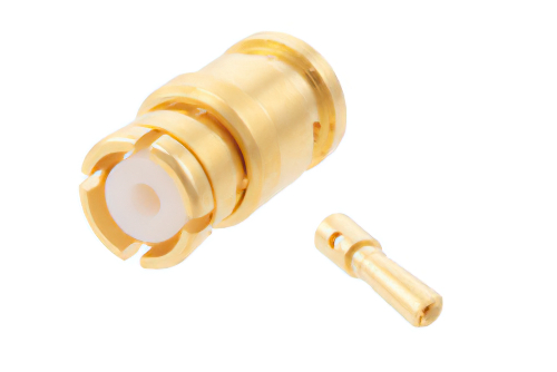 SMP Female Connector Solder Attachment for PE-SR405AL, PE-SR405FL, PE-SR405FLJ, PE-SR405TN, RG405