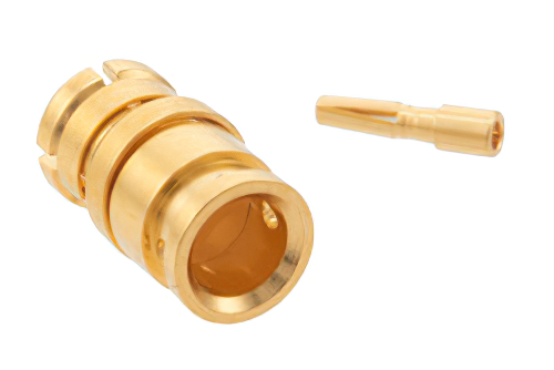 SMP Female Connector Solder Attachment for PE-SR405AL, PE-SR405FL, PE-SR405FLJ, PE-SR405TN, RG405