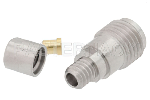 2.92mm Female Connector Clamp/Solder Attachment for PE-047SR, PE-SR047AL, PE-SR047FL