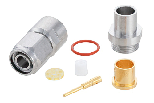 TNC Male Precision Connector Clamp/Solder Attachment for PE-P300LL