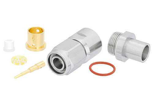 TNC Male Precision Connector Clamp/Solder Attachment for PE-P300LL