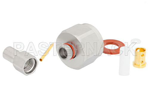 N Male Precision Connector Clamp/Solder Attachment for PE-P142LL