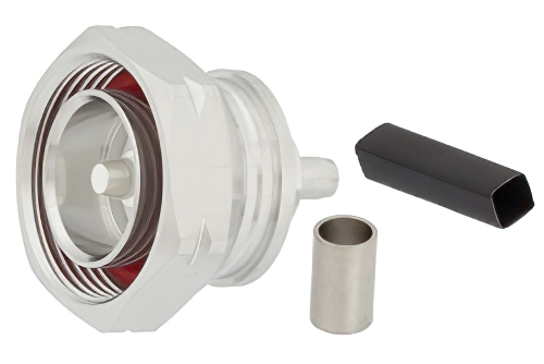 7/16 DIN Male Connector Crimp/Non-Solder Contact Attachment for PE-C240, RG8X, .240 inch, LMR-240, LMR-240-DB, LMR-240-UF