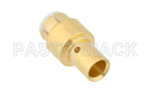 MMBX Plug Snap-On Connector Solder/Non-Solder Contact Attachment for RG405, PE-SR405FL, PE-SR405FLJ, With Male Center Contact