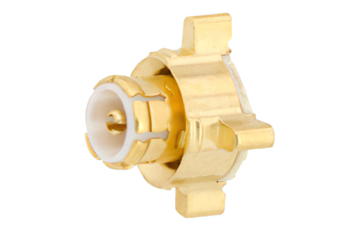 MMBX Plug Slide-On Connector Solder Attachment Surface Mount PCB, With Male Center Contact