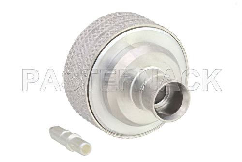 4.3-10 Male Low PIM Push-On Connector Solder Attachment for PE-1/4SFHC, IP67 Rated