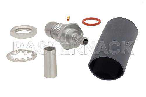 BMA Plug Bulkhead Mount Slide-On Connector Crimp/Solder Attachment for RG316, RG188, RG174, PE-C100, LMR-100A