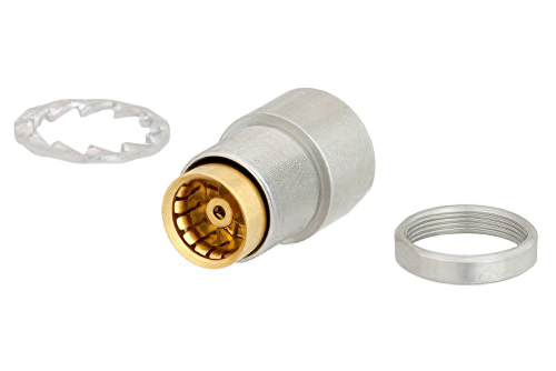 BMA Jack Bulkhead Mount Slide-On Connector Solder Attachment for RG405, PE-SR405AL, PE-SR405FL, PE-SR405FLJ