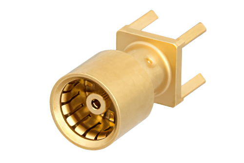 BMA Jack Slide-On Connector Solder Attachment Thru Hole PCB