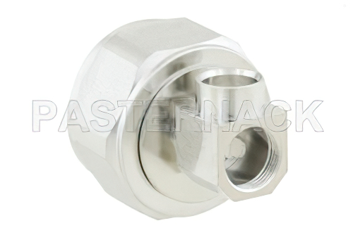 4.3-10 Male Right Angle Connector Solder Attachment for SPP-250-LLPL, Low PIM