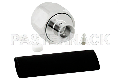 N Male Low PIM Connector Solder Attachment for SPP-250-LLPL, SPO-250, SPF-250