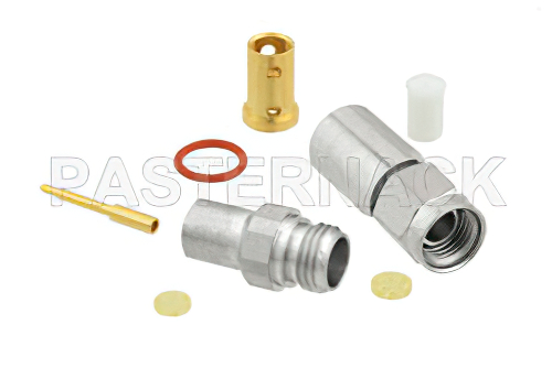SMA Male Connector Clamp/Solder Attachment for PE-P160LL