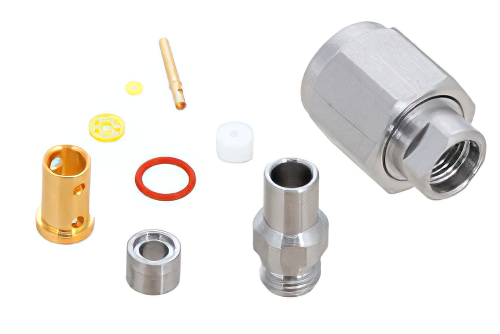 TNC Male Connector Clamp/Solder Attachment for PE-P160LL