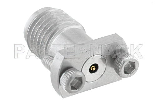 2.92mm Female Connector Clamp Attachment Vertical Launch PCB, Removable Stripline Launch