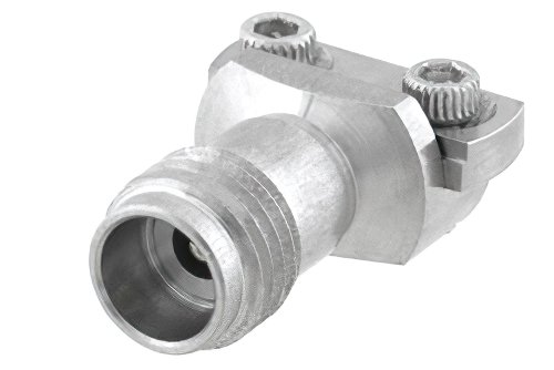 2.4mm Female Connector Clamp/Solder (Captive Contact) Attachment End Launch PCB, Microstrip/Coplanar Launch, 0.012 inch