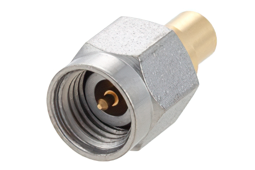 2.92mm Male Connector Solder Attachment for PE-120SRLL, Tinned 120LL