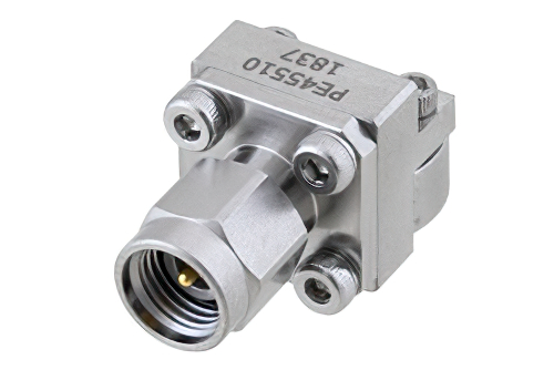 2.92mm Male Connector Clamp/Solder (Captive Contact) Attachment End Launch PCB, Removable End Launch, Low Profile