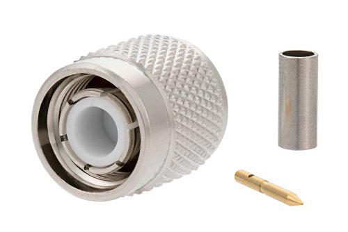 USA-CA RG188  TNC FEMALE BULKHEAD to TNC MALE Coaxial RF Pigtail Cable 