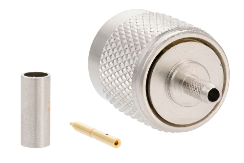 USA-CA RG188  TNC FEMALE BULKHEAD to TNC MALE Coaxial RF Pigtail Cable 
