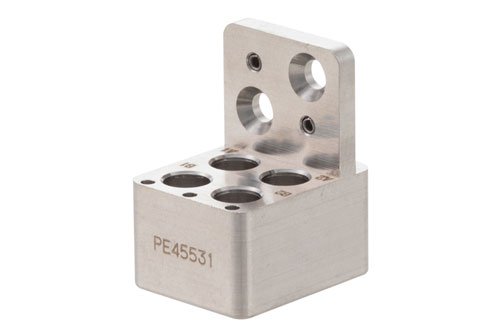 Right Angle, Mini SMP, VITA 67, 4-Position Connector (Stainless Steel)