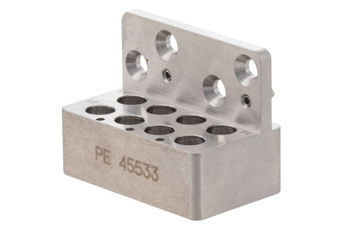 Right Angle, Mini SMP, VITA 67, 8-Position Connector (Stainless Steel)