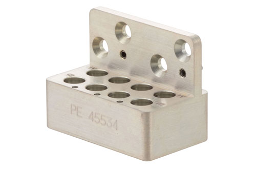 Right Angle, Mini SMP, VITA 67, 8-Position Connector (Aluminum)