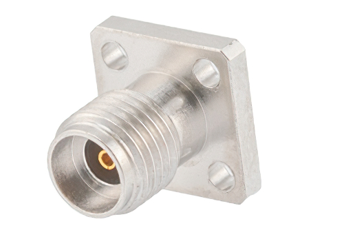 thumbnail image 2 of Gwave Technology 2.92mm Female Connector – Field Replaceable, 4 Hole Flange, 40GHz Precision 2 of 2