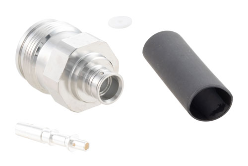 4.3-10 Female Low PIM Connector Solder Attachment for PE-1/4SFHC, SPP-250-LLPL, SPO-250, SPF-250