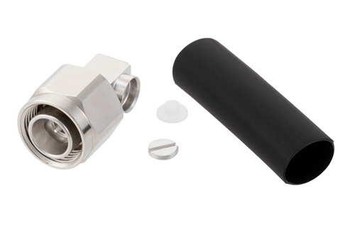 2.2-5 Male Right Angle Low PIM Connector Solder Attachment for PE-1/4SFHC, SPP-250-LLPL, SPO-250, SPF-250