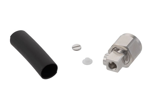 2.2-5 Male Right Angle Low PIM Connector Solder Attachment for PE-1/4SFHC, SPP-250-LLPL, SPO-250, SPF-250