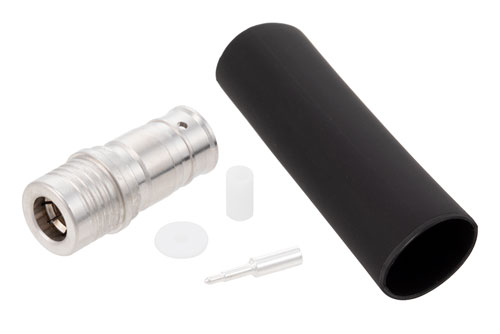 QMA Male Low PIM Connector Solder Attachment for PE-1/4SFHC, SPP-250-LLPL, SPO-250, SPF-250