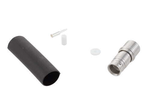 QMA Male Low PIM Connector Solder Attachment for PE-1/4SFHC, SPP-250-LLPL, SPO-250, SPF-250